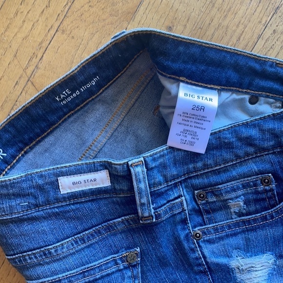 Like New - Big Star Relaxed Straight Kate Jeans - Picture 4 of 5